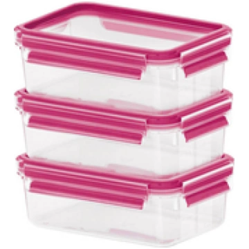 Emsa Food ClipClose 515582 transp./pink 0 55l 3 pi