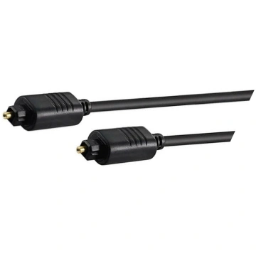 Cable; Toslink plug,both sides; 0.5m; Øcable: 5mm 