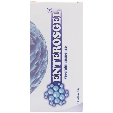 Enterosgel suspensija, 10 paciņas x 15 g