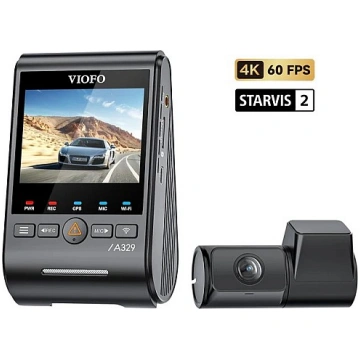 Viofo Videoregistratorius 4K+2K 60fps | A329S-2CH 