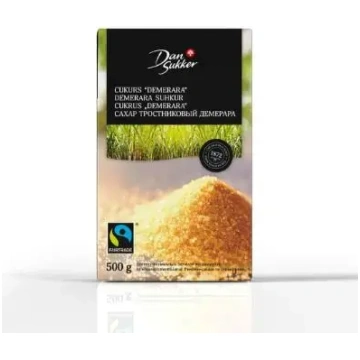 Dansukker Brown Demerara Sugar, 500 g 450-02375
