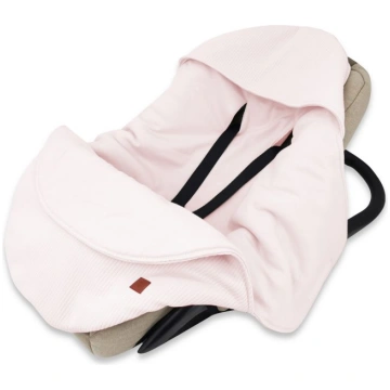Autokrēsliņa (sega) guļammaiss Interlock pink