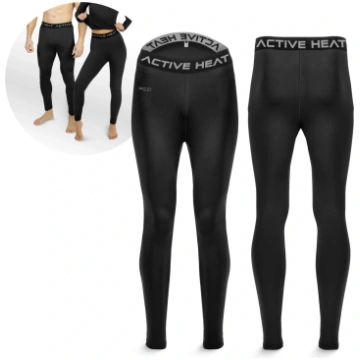 4Fizjo Unisex termobikses, melnas, izmērs S - ther