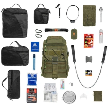Badger Outdoor Sarge 30 l olīvu evakuācijas mugurs