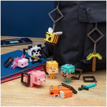 Minecraft Backpack Buddies/Atslēgu Piekariņš (Jaun