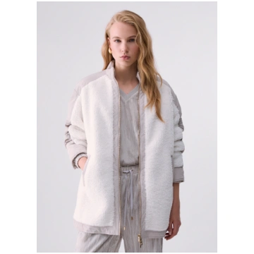 Oversized Teddy Bomber Jacket LIUJO