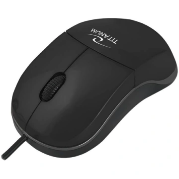 Esperanza TM124K Titanium Wired mouse (black) TM12