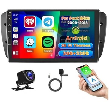 Roinvou 2+64G Android auto radio navigācija Seat I