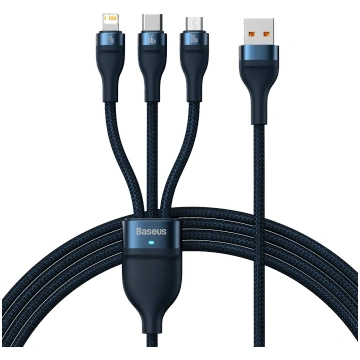 Baseus 3in1 Flash sērijas USB kabelis 1,2 m