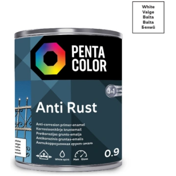 ANTICOR PAINT ANTI-RUST WHITE 0.9L