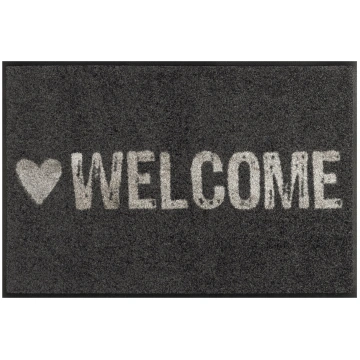 Durvju paklājs Kleen-Tex Wash+Dry Warmly Welcome