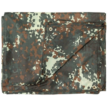 Lightweight Waterproof Tarp 3x3 m - FLECKTARN MFH