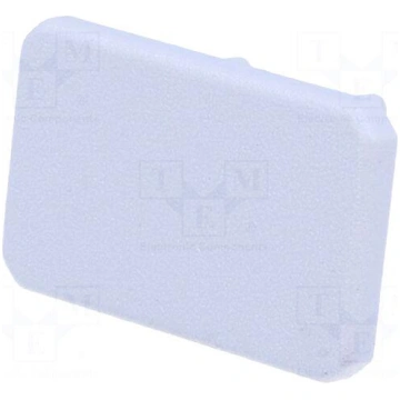 Cap for LED profiles | grey | ABS | Application: M