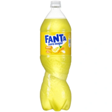 Gāzēts dzēriens FANTA Zero Lemon 1,5L PET D