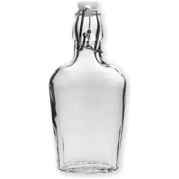 250ml pudele ar hermētisku vāciņu