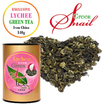 GF Green Snail Lychee PT 140 gr. Zaļā tēja