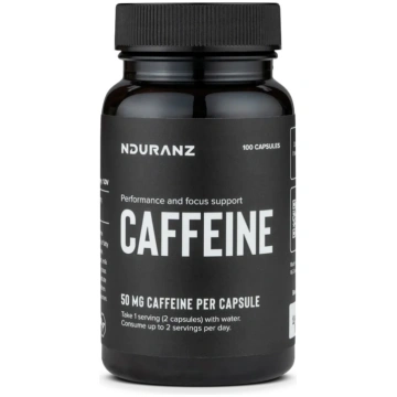 Caffeine Capsules Nduranz 100 kapsulas