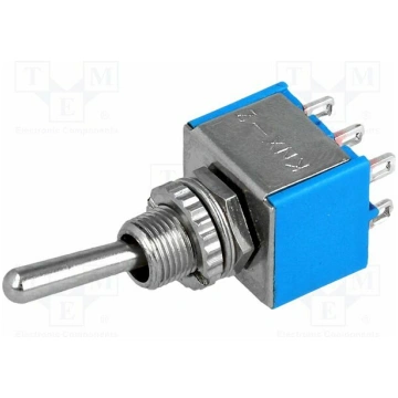 Switch: toggle; Pos: 2; DPDT; ON-ON; 3A/250VAC; Le