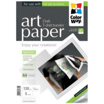 ART T-shirt transfer (dark) Photo Paper 120 g/m² A