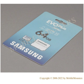 MicroSD Card Samsung 64GB Evo Plus class 10