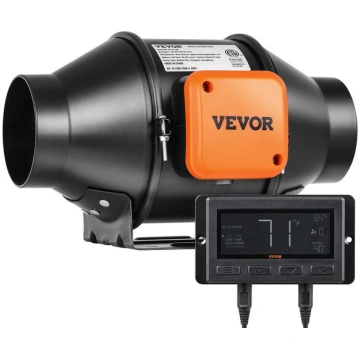 Lineārais kanāla ventilators Vevor 100 mm, 21W