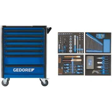 Gedore tool trolley workster highline (blue/black,