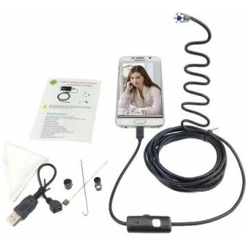 Endoskops-kamera Xrec SB4186 USB Android, kabelis 