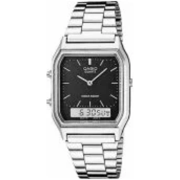CASIO Vintage AQ-230A-1DMQ Silver Pulkstenis 14406