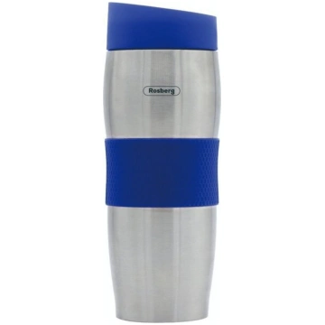 Rosberg termoss, zils/sudraba, 380 ml