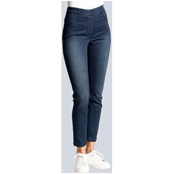 Džinsi sievietēm Alba Moda 475-1148, zili, 34