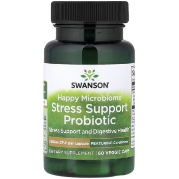 Swanson Vitamins, Happy Microbiome Stress Support 