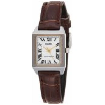 CASIO Classic LTP-V007L-7B2 Silver/ Brown Pulksten