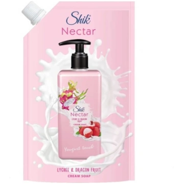 SHIK Nectar Šķidrās krēmziepes Līčija un pitaija, 