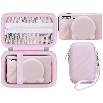 BOVKE cietā korpusa koferis + silikona apvalks Can