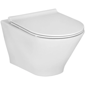 Roca Meridian Rimless Piekaramais WC Pods ar SC Vā