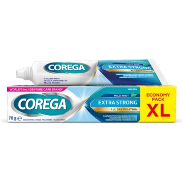 Corega Extra Strong Mild Mint krēms, 70 g