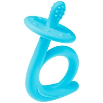 Silikona graužamā rotaļlieta Akuku SNAIL, blue
