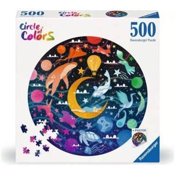 Ravensburger Puzle 500 Krāsu aplis: Sapņi R 00818