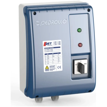 Pedrollo sūkņa vadības panelis QET 100 0.75kW 380V