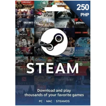 Filipīnas Steam 250 PHP Dāvanu Karte