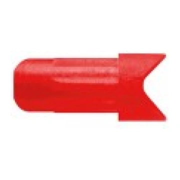 NOCKS HALFMOON FMJ BOLT RED bultu astes. kompl. 12
