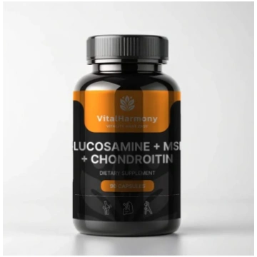 Vital Harmony Glikozamīns + MSM + Hondroitīns 90 k