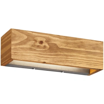 Lampa sienas Trio Brad, LED, 1 x 13.5 W, brūna krā