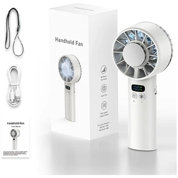 Rokas ventilators 100 ātrumi Pārnēsājams ātras dze
