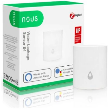 Nous E4 Zigbee viedais ūdens noplūdes sensors