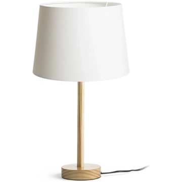 MAUI/AMBITUS - Polycotton white wood