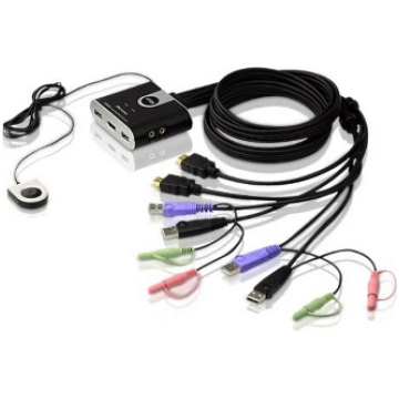 ATEN CS692 2-Port USB HDMI KVM Switch Audio 2.1 Re