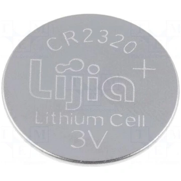 Battery: lithium | 3V | CR2320,coin | Ø23x2mm | 13