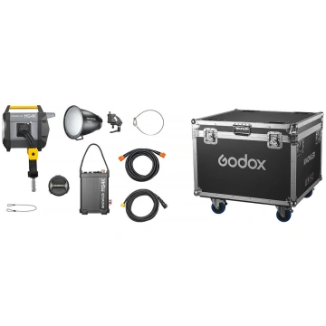Godox KNOWLED MG4K Bi-Color LED with Flight Case