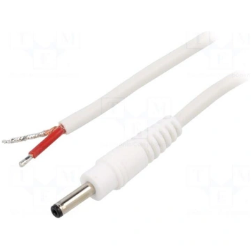 Cable | 1x1mm2 | cables,DC 3,5/1,3 plug | straight